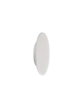 Applique LED ronde Bora Bora 16W 3000K blanche, noire ou argentée