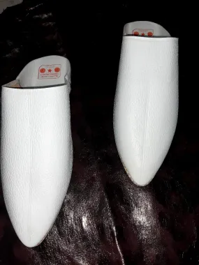 Babouche à coutures-main double Fil