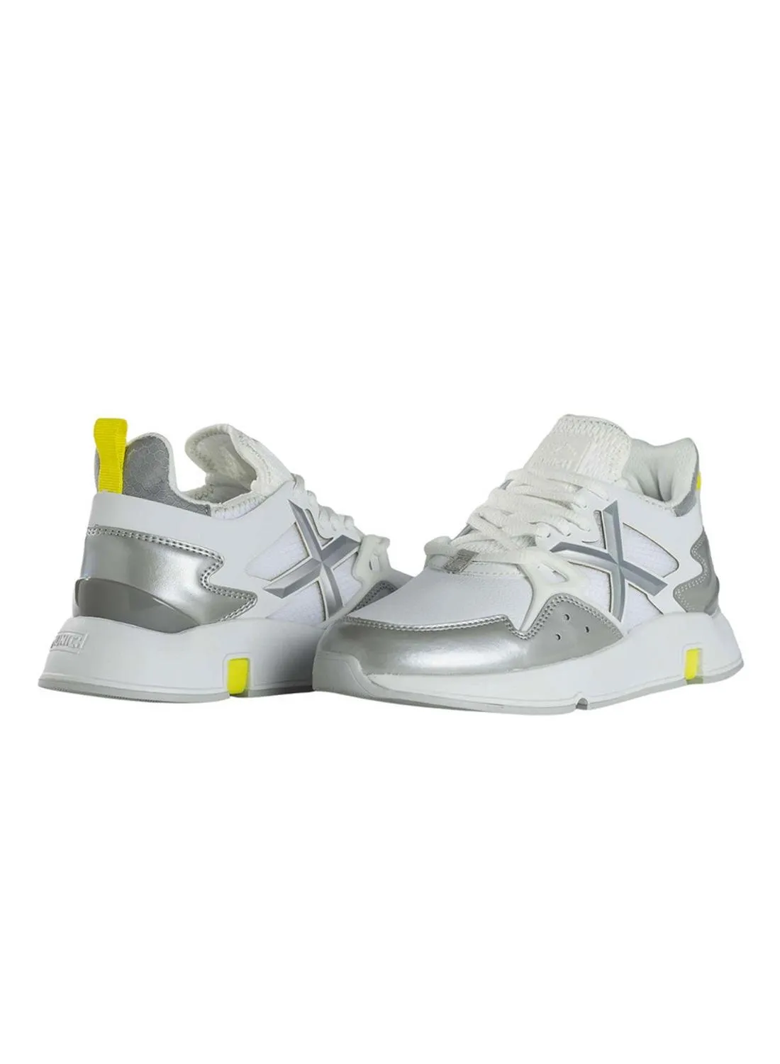 Baskets Munich Clik 50 Blanc pour Femme