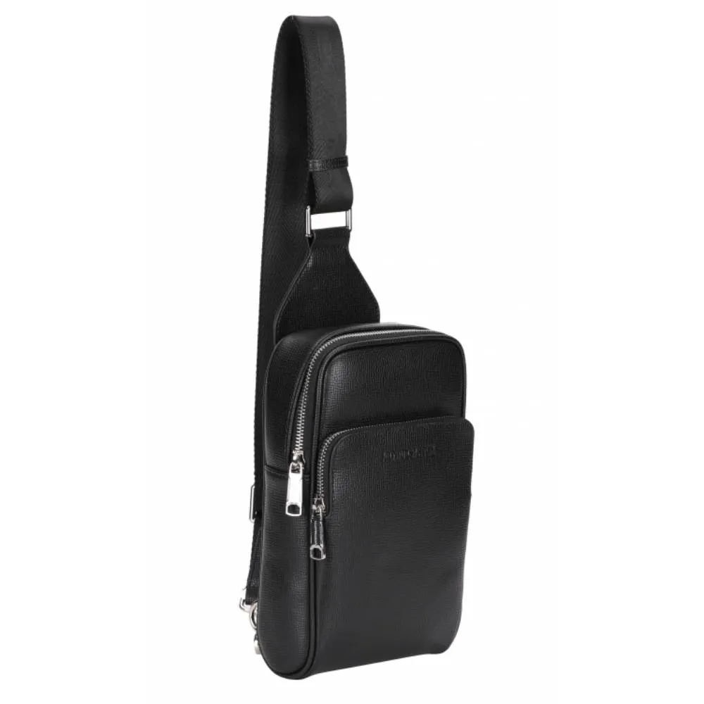 Body bag Arthur & Aston Nelson croûte de cuir 2312-06