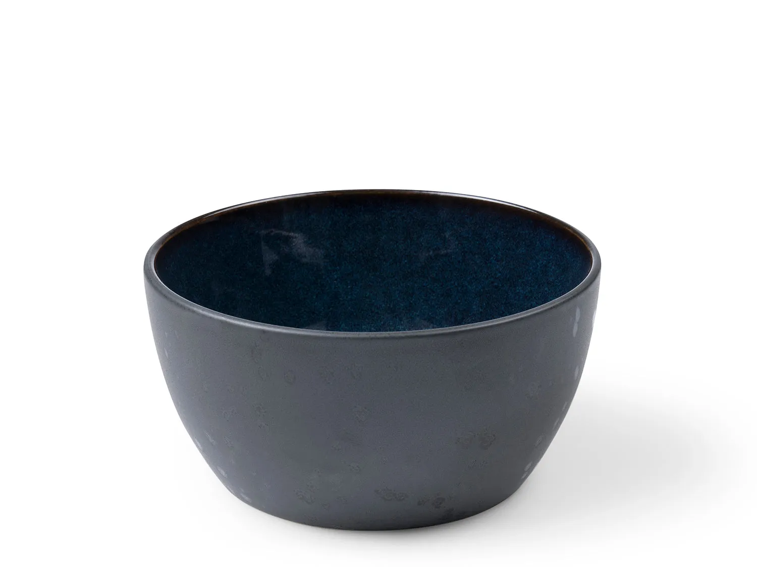 Bol GASTRO 14cm en grès émaillé Noir/Bleu foncé Bitz 