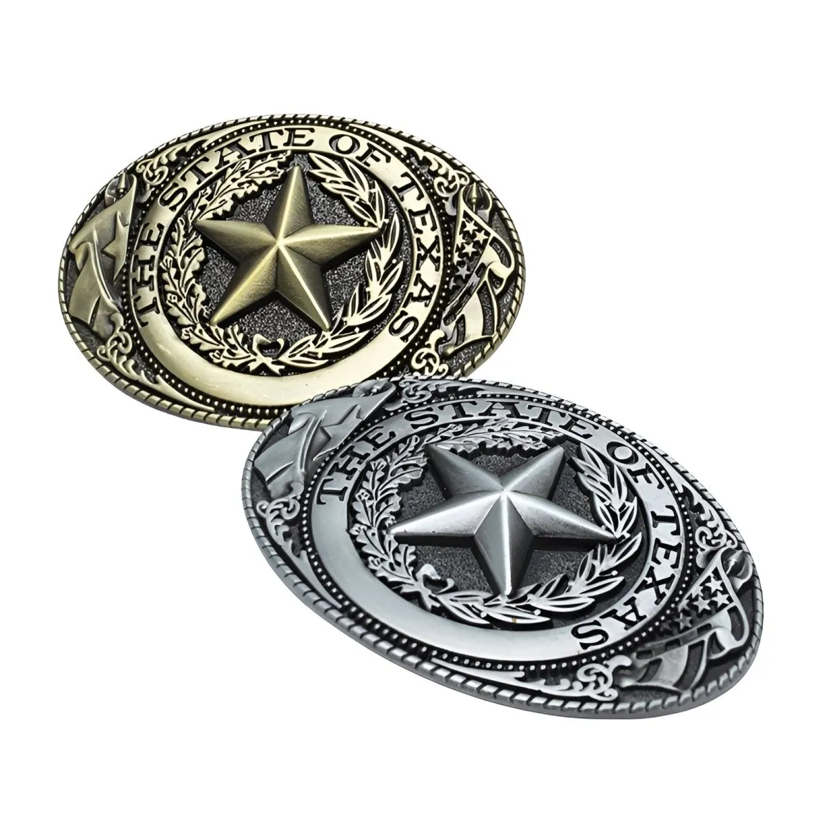 Boucle de ceinture Américaine, The State of Texas, modèle Matthew