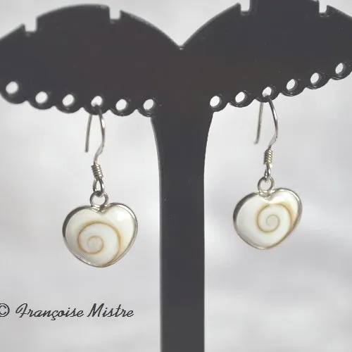 Boucles d’oreille enfant œil de shiva