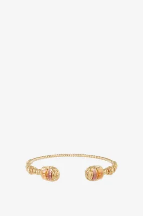 Bracelet doré émaillé Duality Torsca