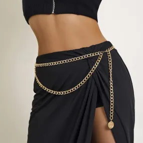 Ceinture chane pour femme, modèle Xiomuliope