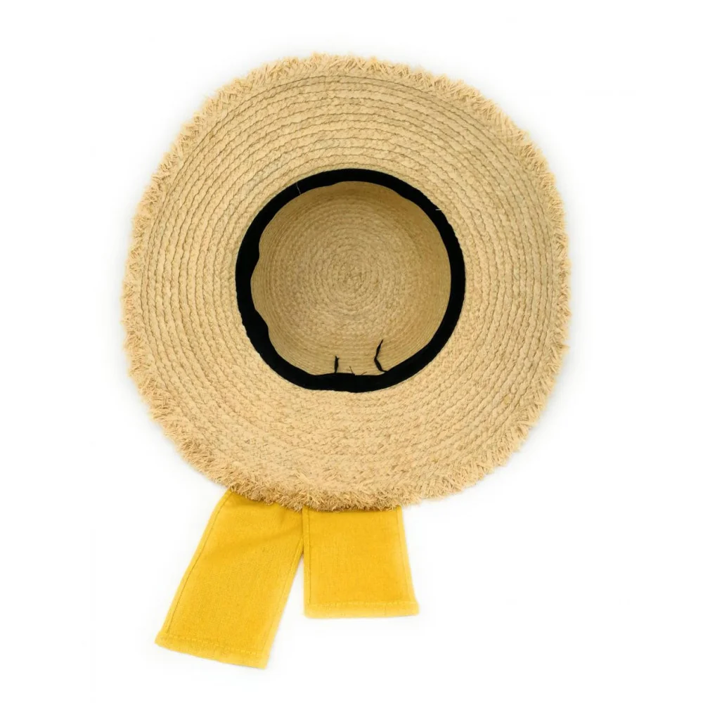 Chapeau en paille tressé CANOPEE