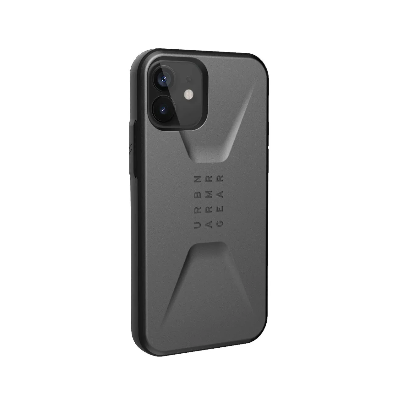 Coque argentée pour iPhone 12 Mini UAG Civilian Series