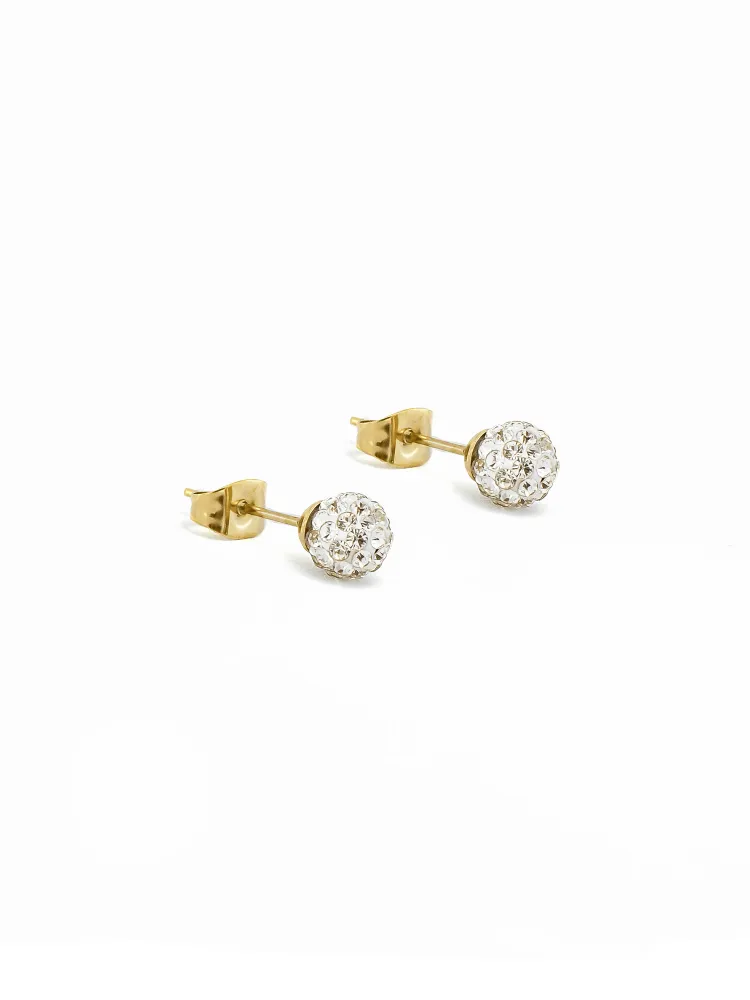 DES BOUCLES D'OREILLES  K111 BLANC