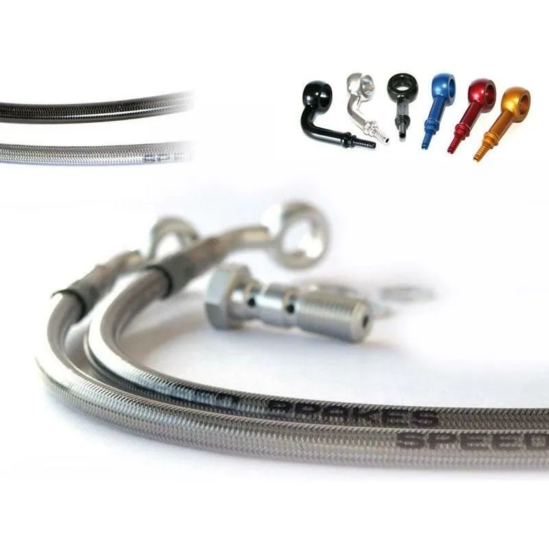 Durite d'embrayage d'aviation SPEEDBRAKES carbone/raccord noir KTM EXC
