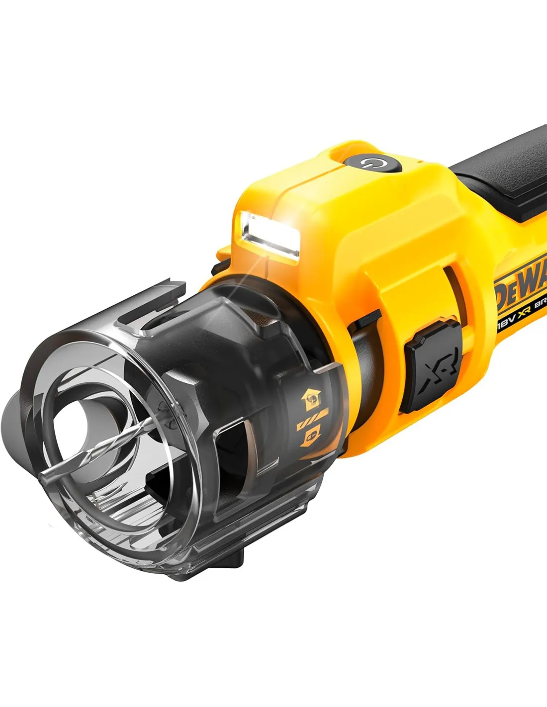 Fraiseuse pour plaques de plâtre DeWALT DCE555N (Machine seule)