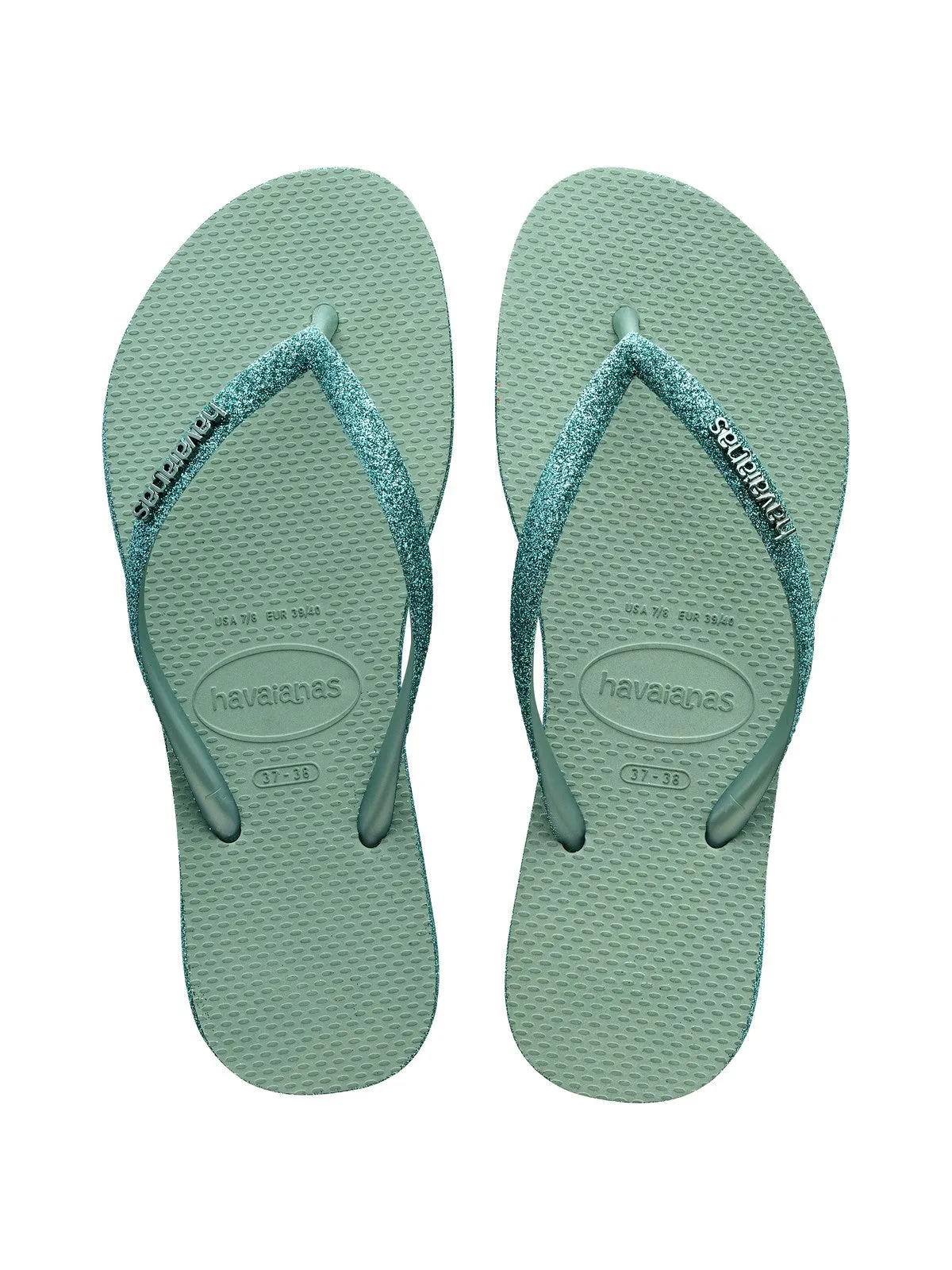 HAVAIANAS Tongs Femme Hav. Slim Sparkle II 4146937.1809 Marron