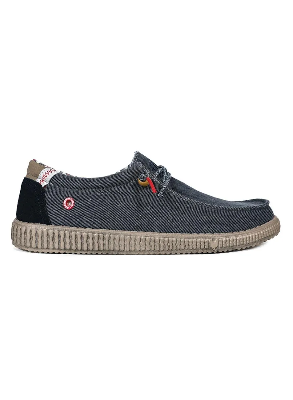 Les chaussures Walkin Pitas Rustic Marino pour hommes.