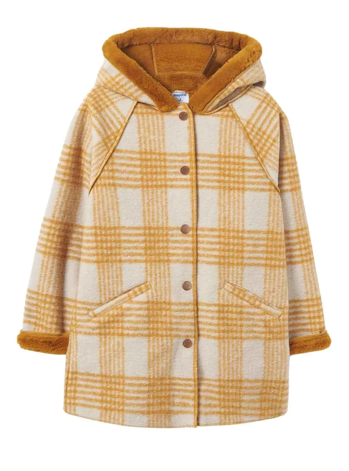 Manteau Mayoral Muflon Double Jaune Pour Fille