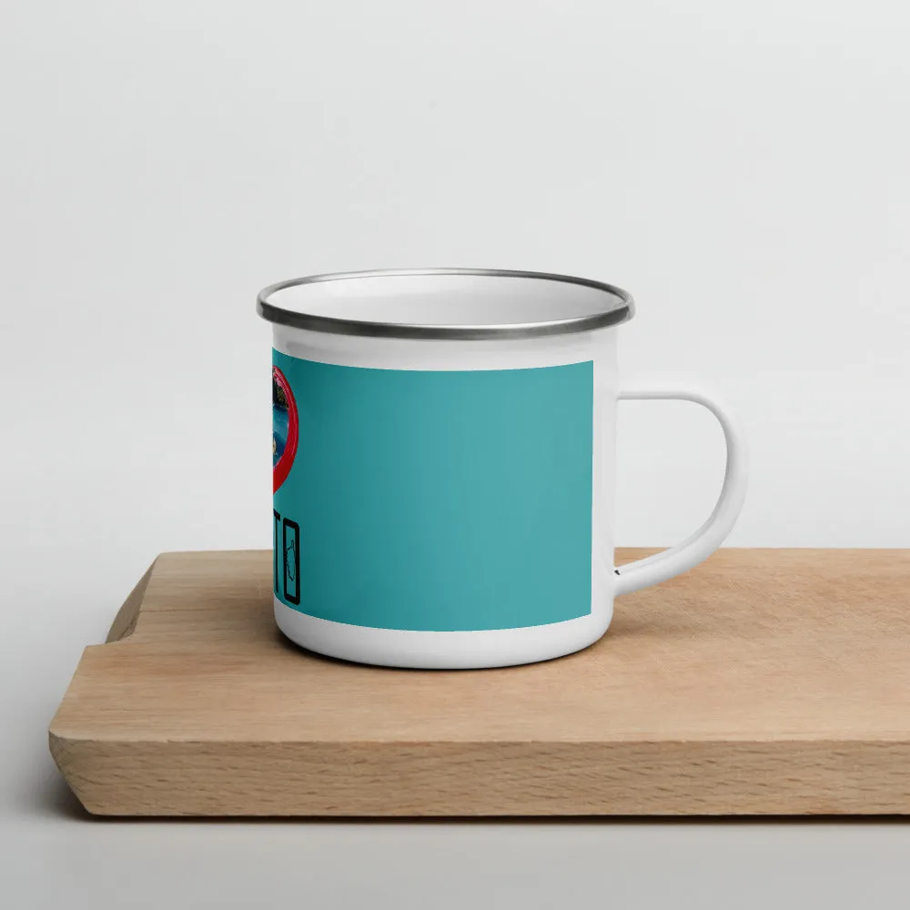 Mug émaillé I Love Porto