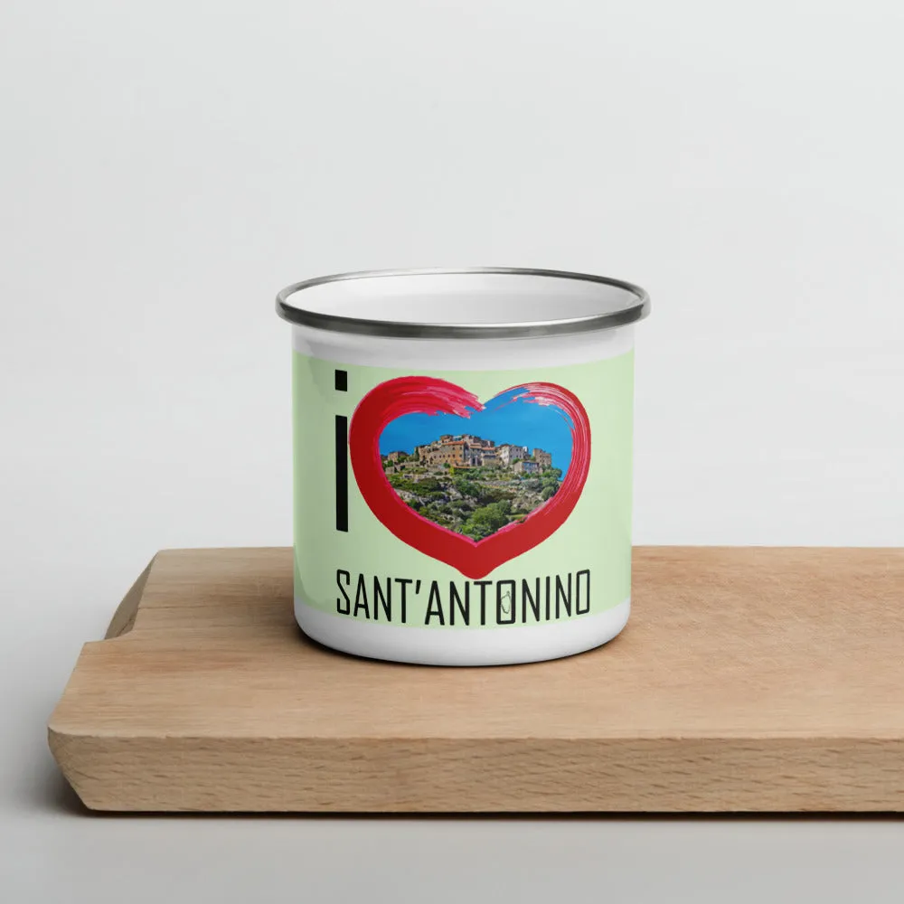 Mug émaillé I Love Sant'Antonino