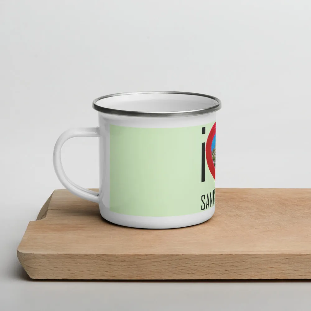 Mug émaillé I Love Sant'Antonino