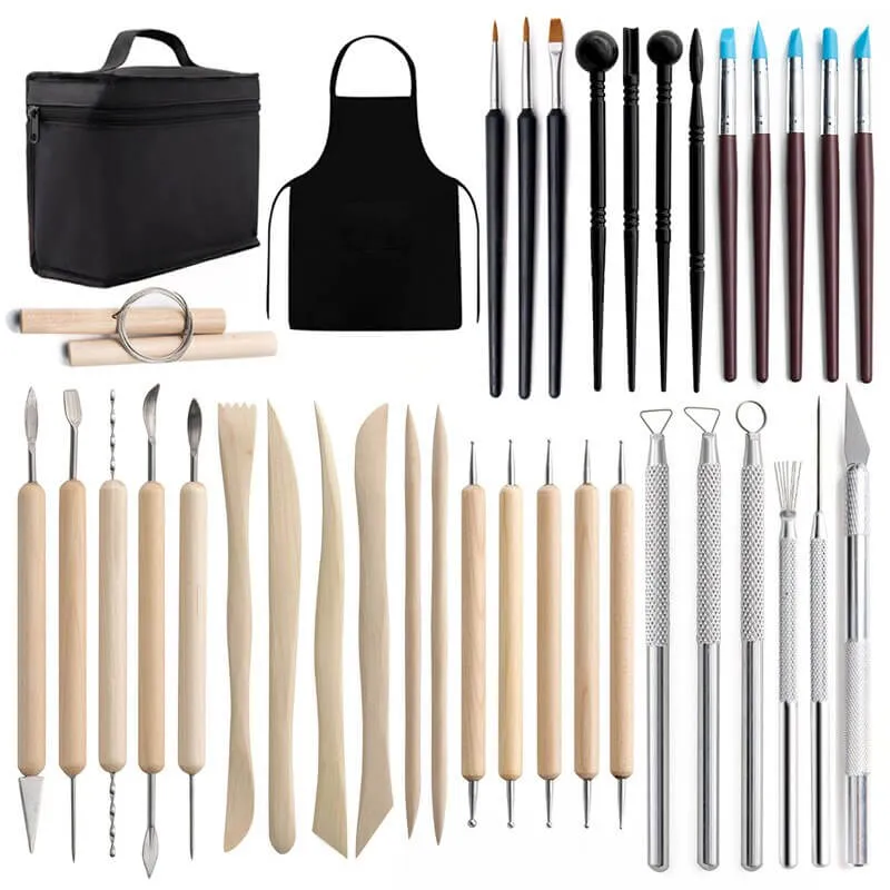 Outils sculpture argile