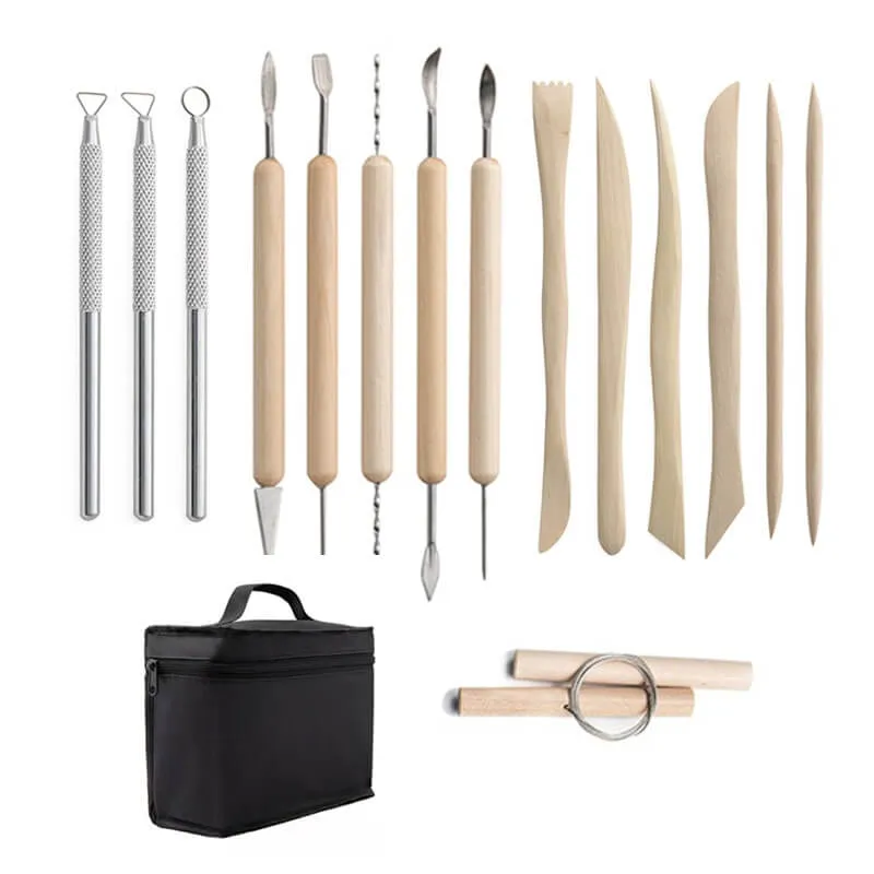 Outils sculpture argile