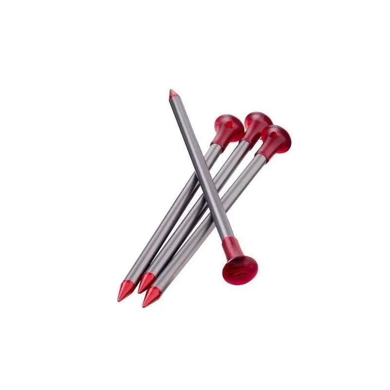 Pack 4 piquets de tente à âme en carbone MSR