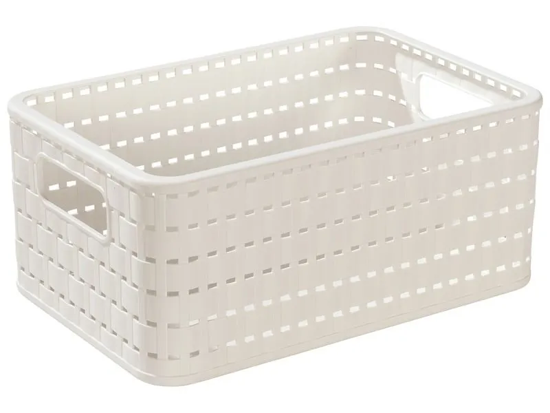 PANIER EN PLASTIQUE TRESSÉ 6 litres