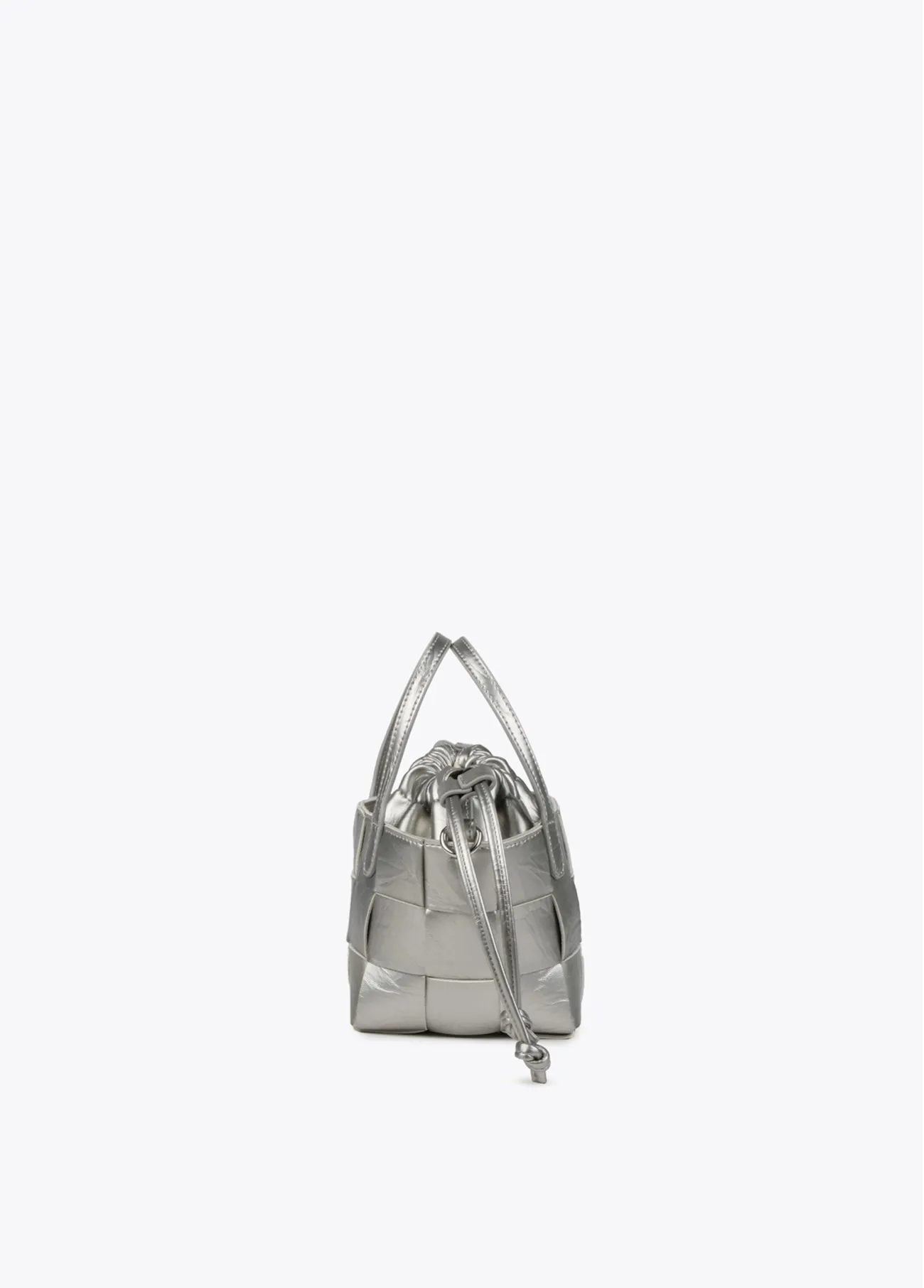 Petit sac tressé texturé