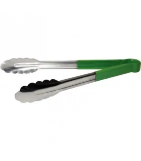 Pince de service à code couleur 290mm vert Vogue - PROMOSHOP