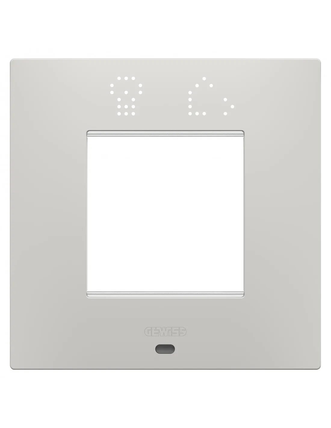 PLAQUE EGO SMART 2P ARGILE GEWISS GW16022SCY