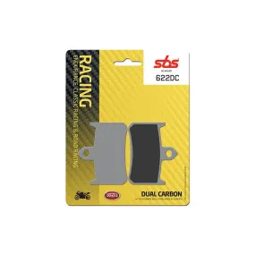 Plaquettes de frein SBS 622 DC Dual Carbone