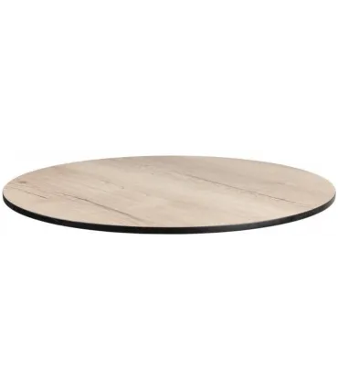 Plateau de table rond compact différents coloris - Equipement CHR