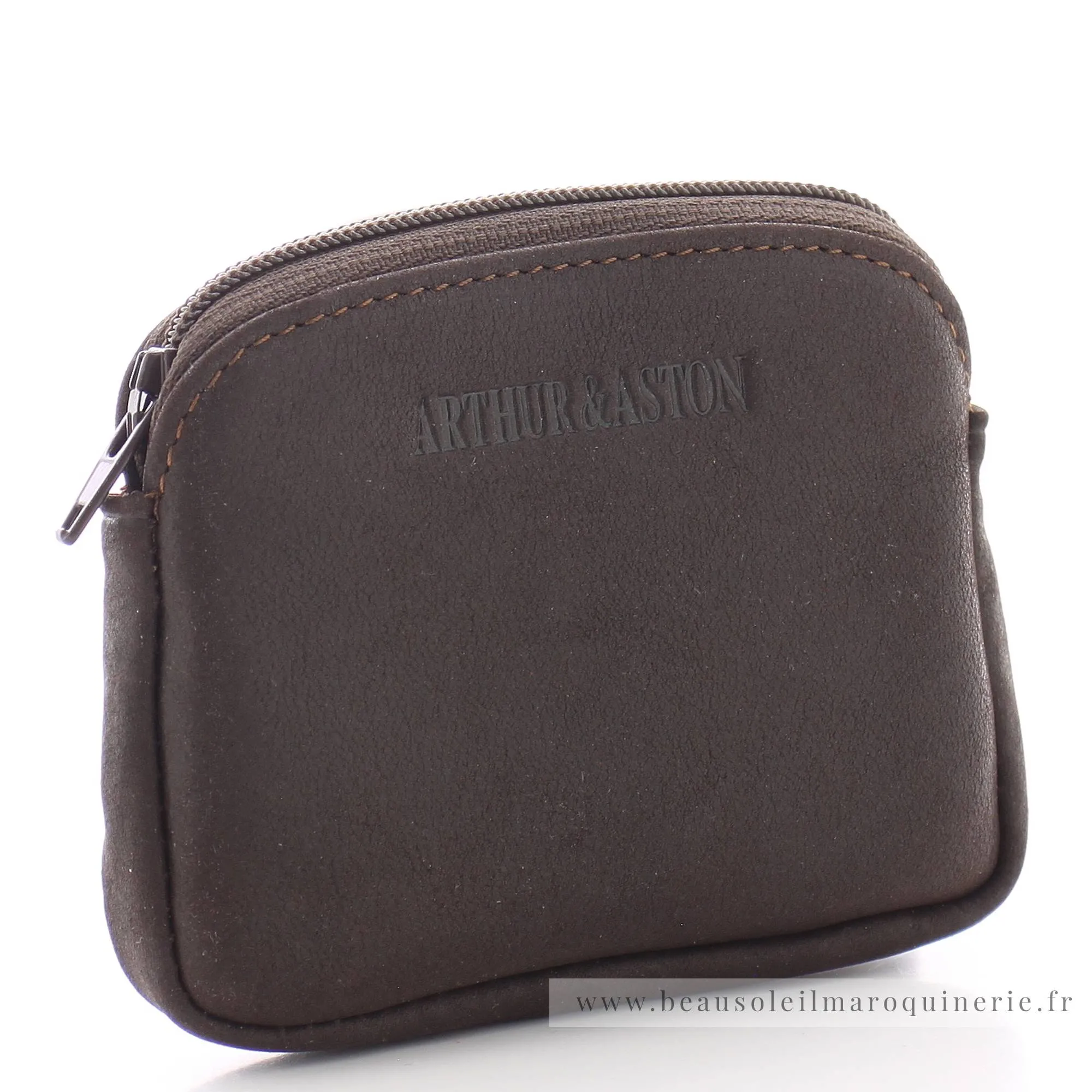 Porte-Monnaie Zippé Arthur & Aston Grace en Cuir 94154