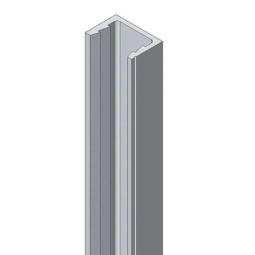 Profil clip mural H240cm - aluminium