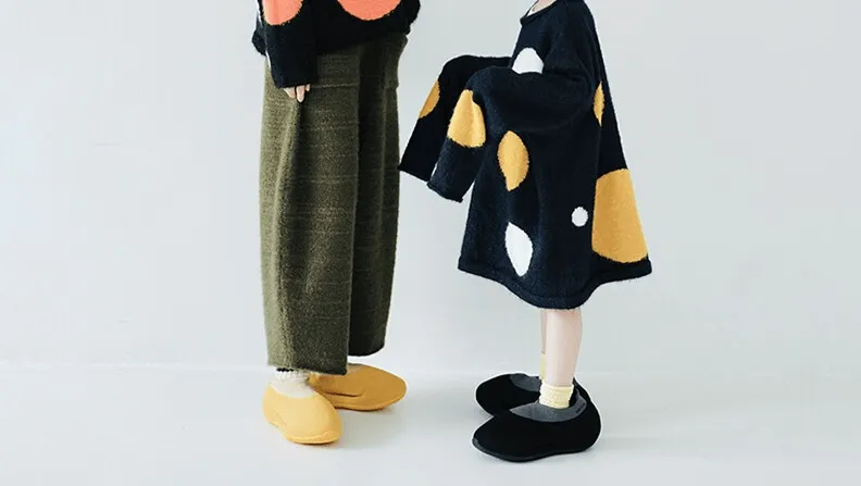 Pull Pois Bicolore Chic