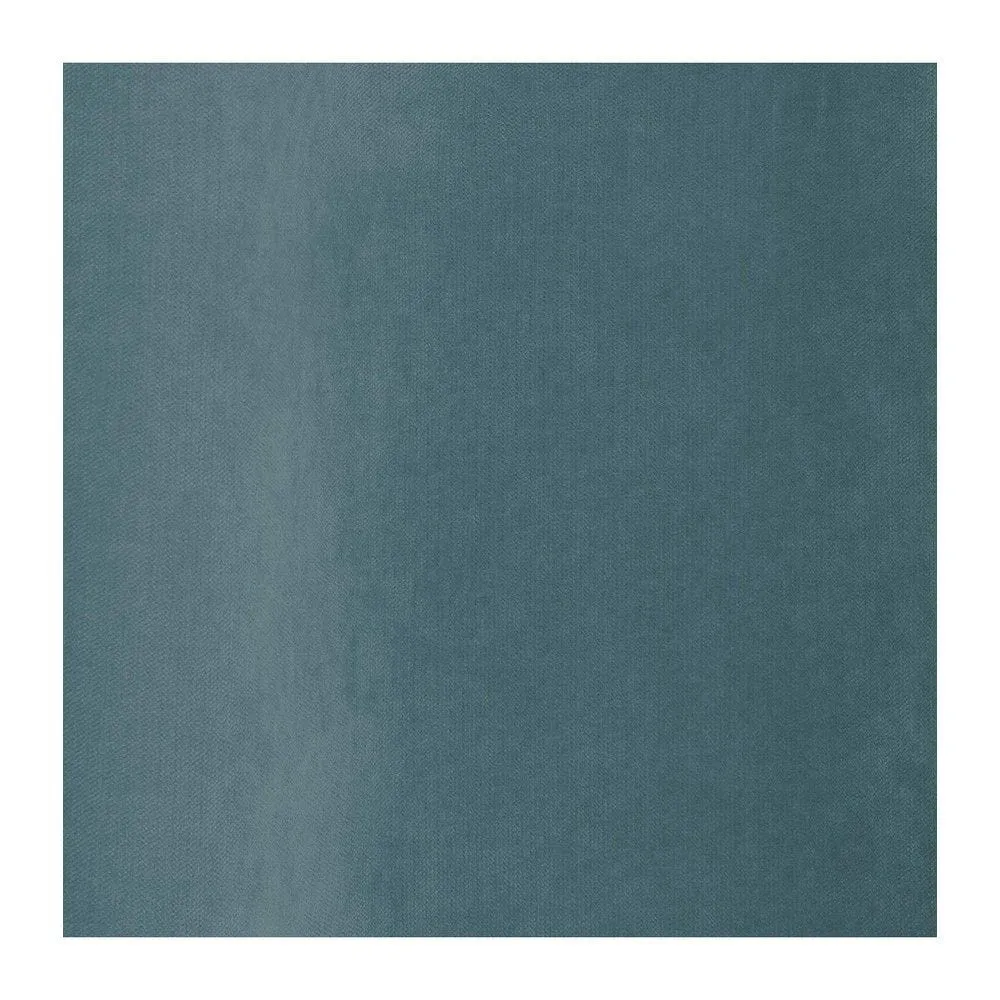 Rideau à œillets effet suédine bleu canard 140x260cm
