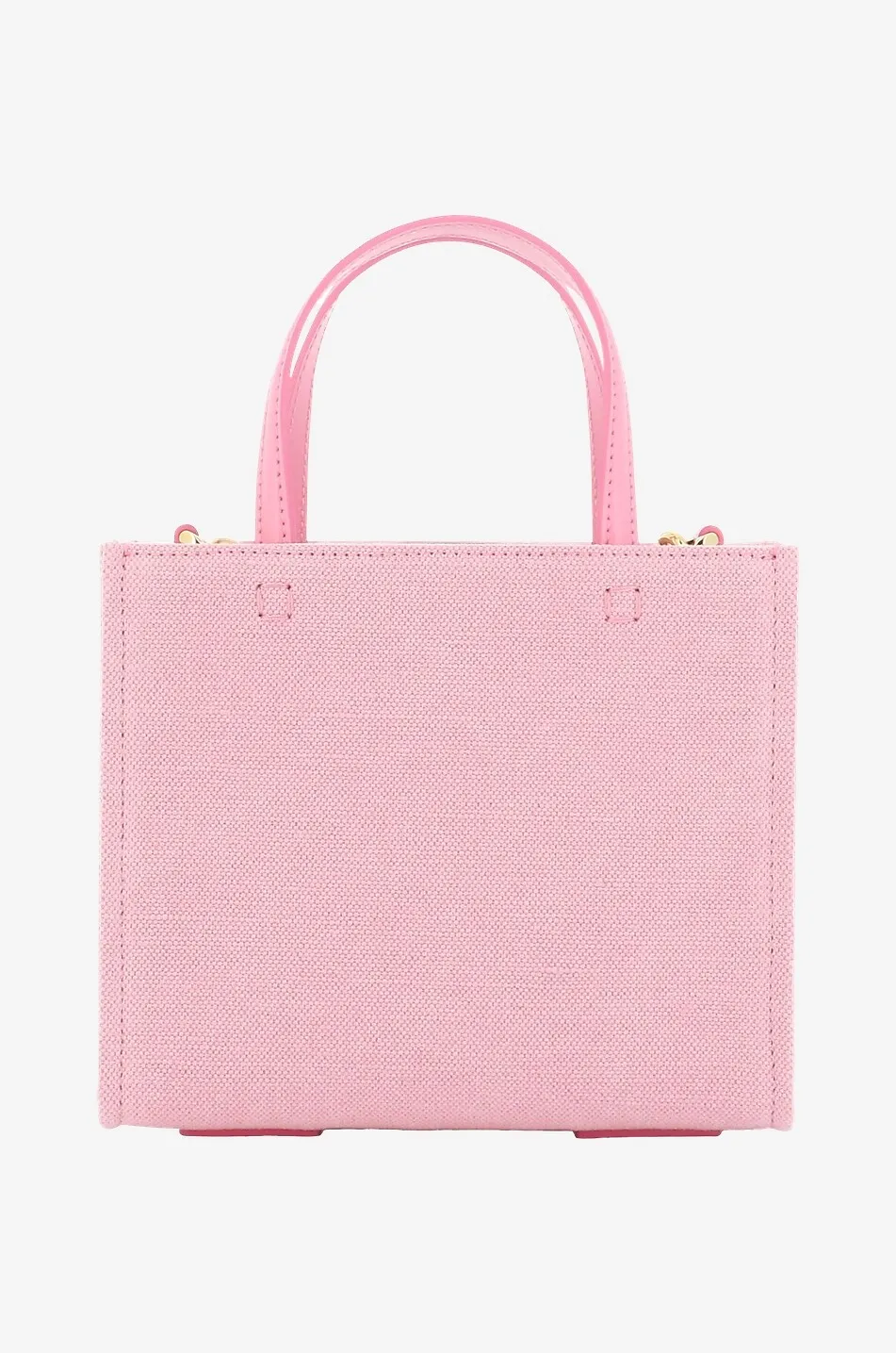 Sac cabas en toile et cuir G Tote Mini