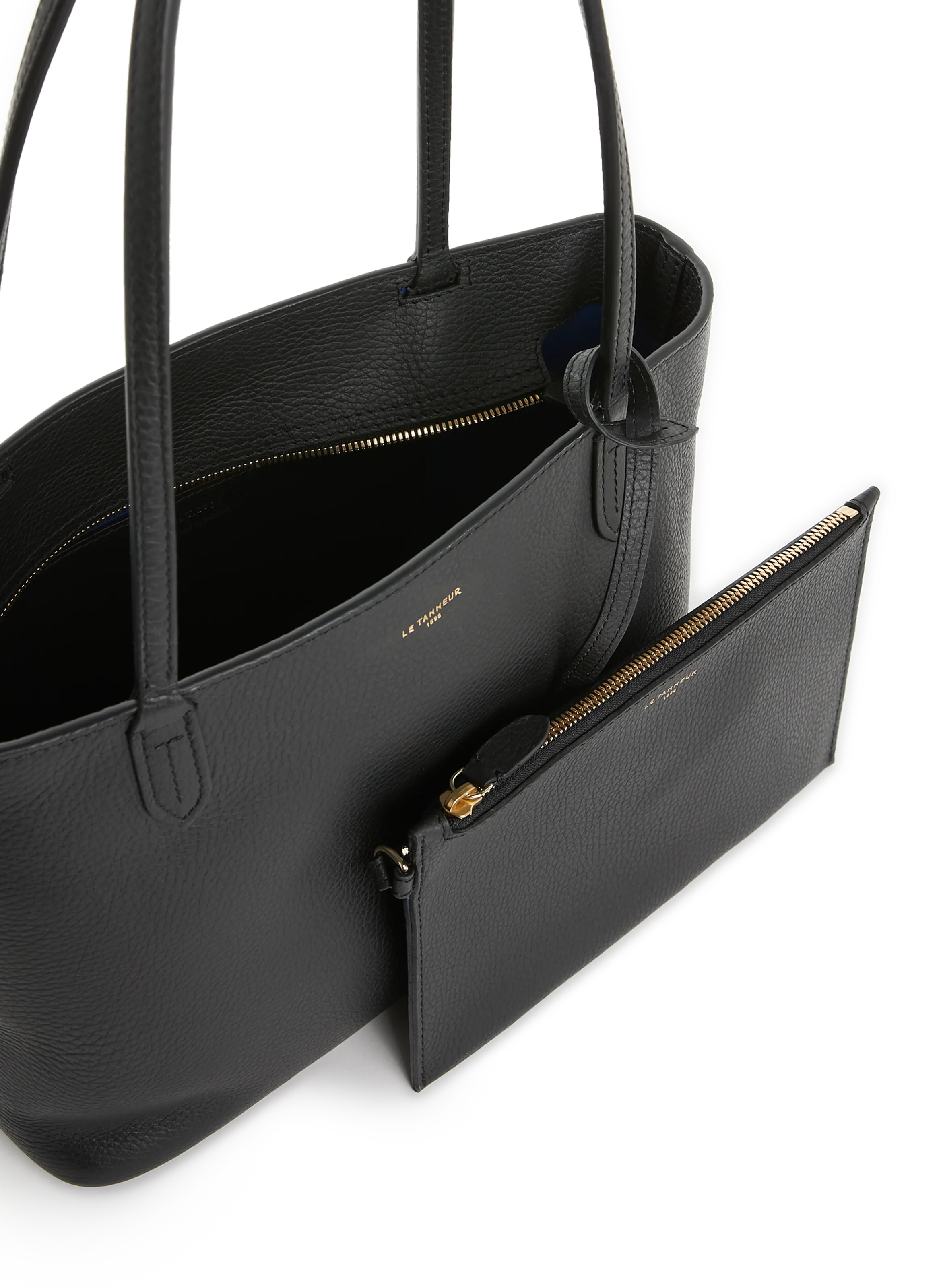 SAC CABAS LOUISE PETIT MODèLE EN CUIR - LE TANNEUR pour FEMME | Printemps