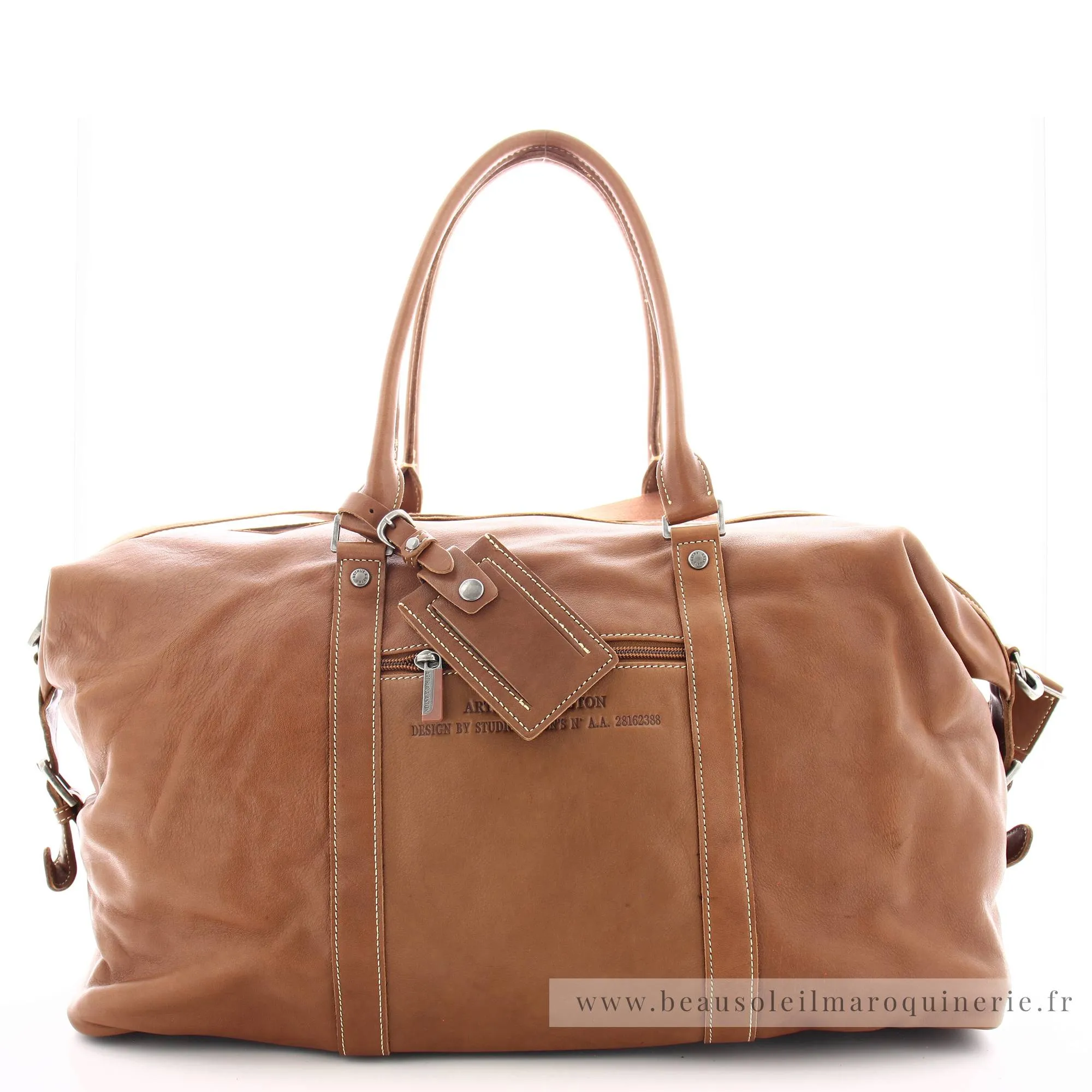 Sac de Voyage Homme en Cuir Arthur & Aston Johany 2028-22