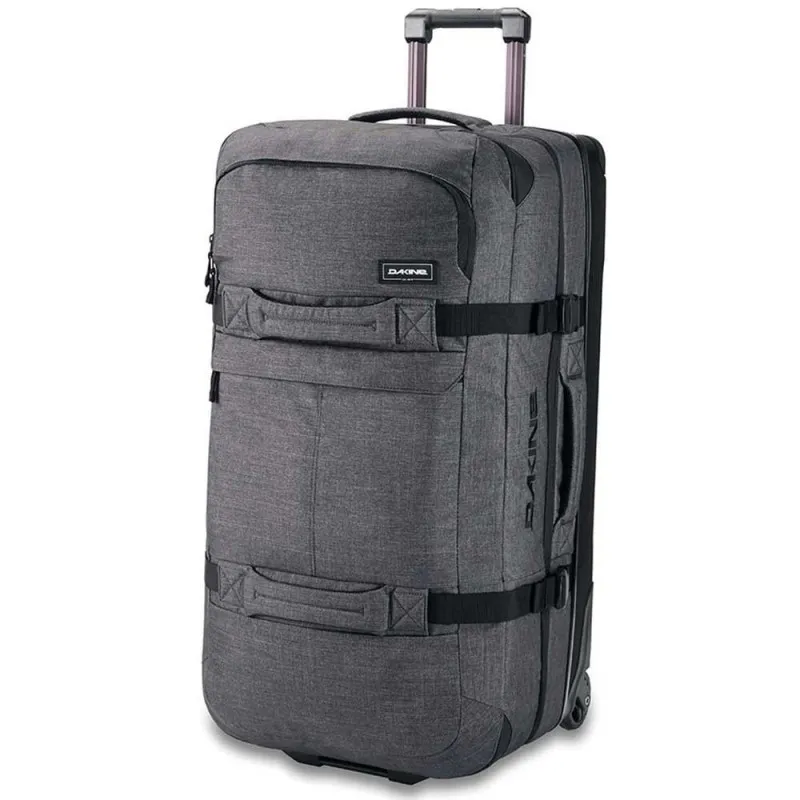 Sac de voyage à roulettes DAKINE "Split Roller" 110L carbone | Planetebag.com