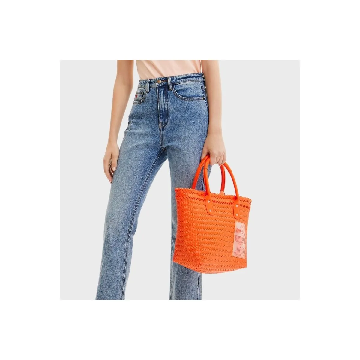 Sac panier tressé 23saxo17 Desigual sur pecari