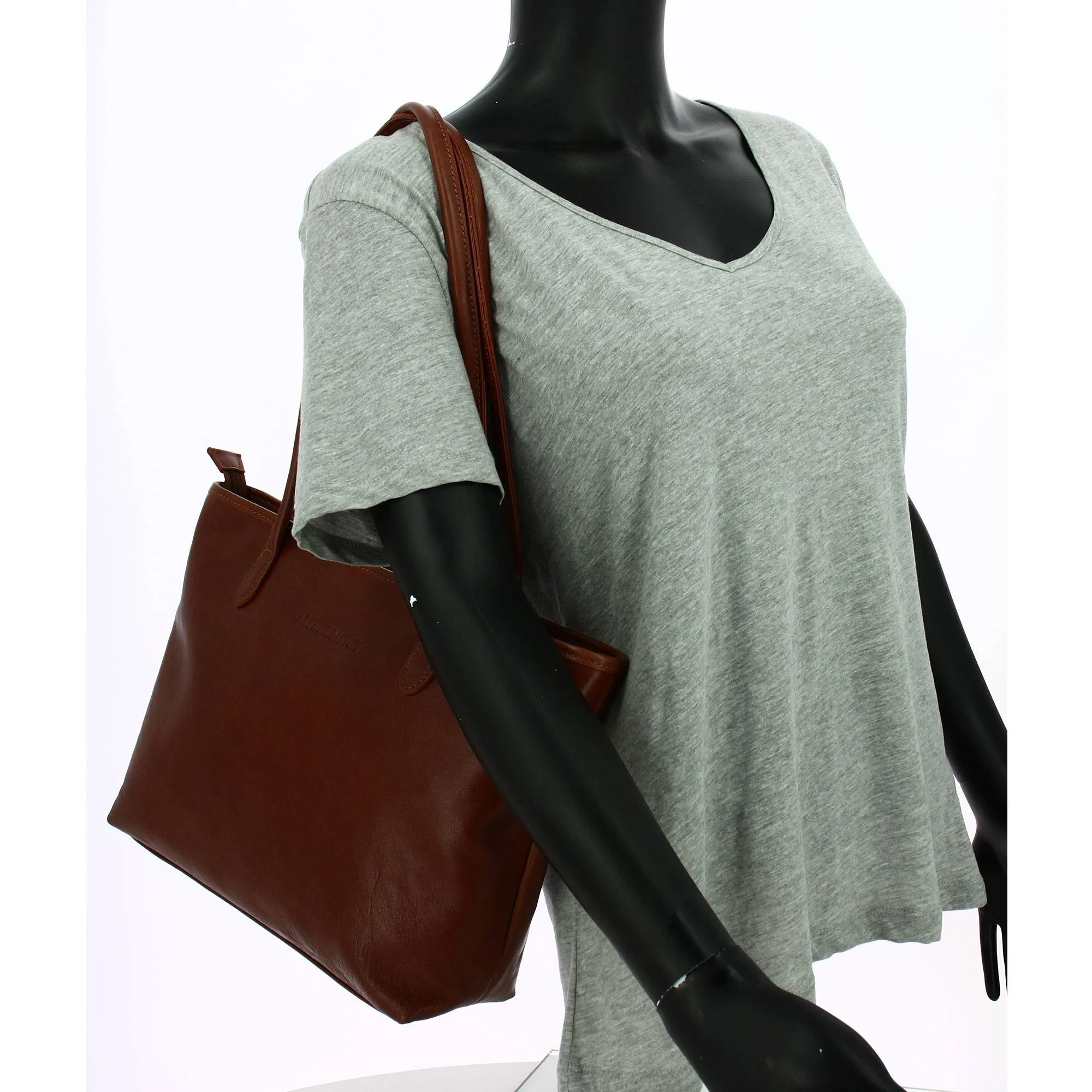 Sac shopping Arthur & Aston Edith Cuir M A123-01PM