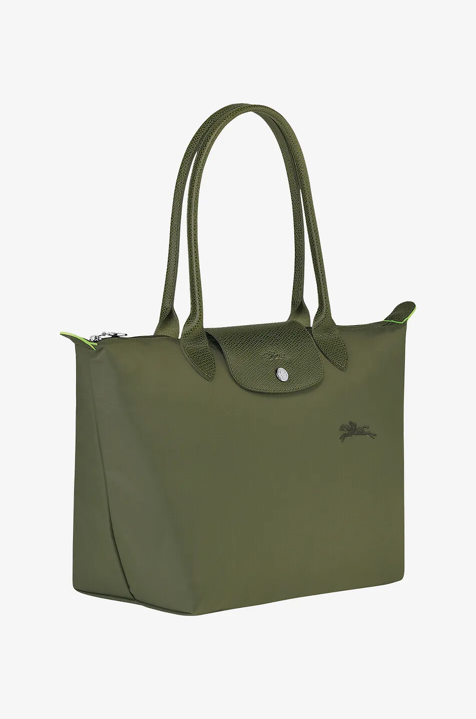 Sac shopping en toile recyclée Le Pliage Green M