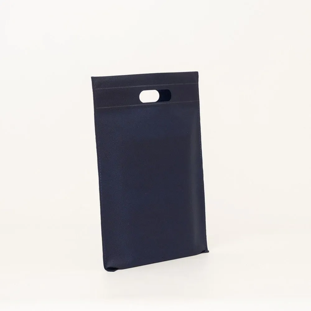 Sac us-tnt dkt poignées découpées bleu 25x35 par 200