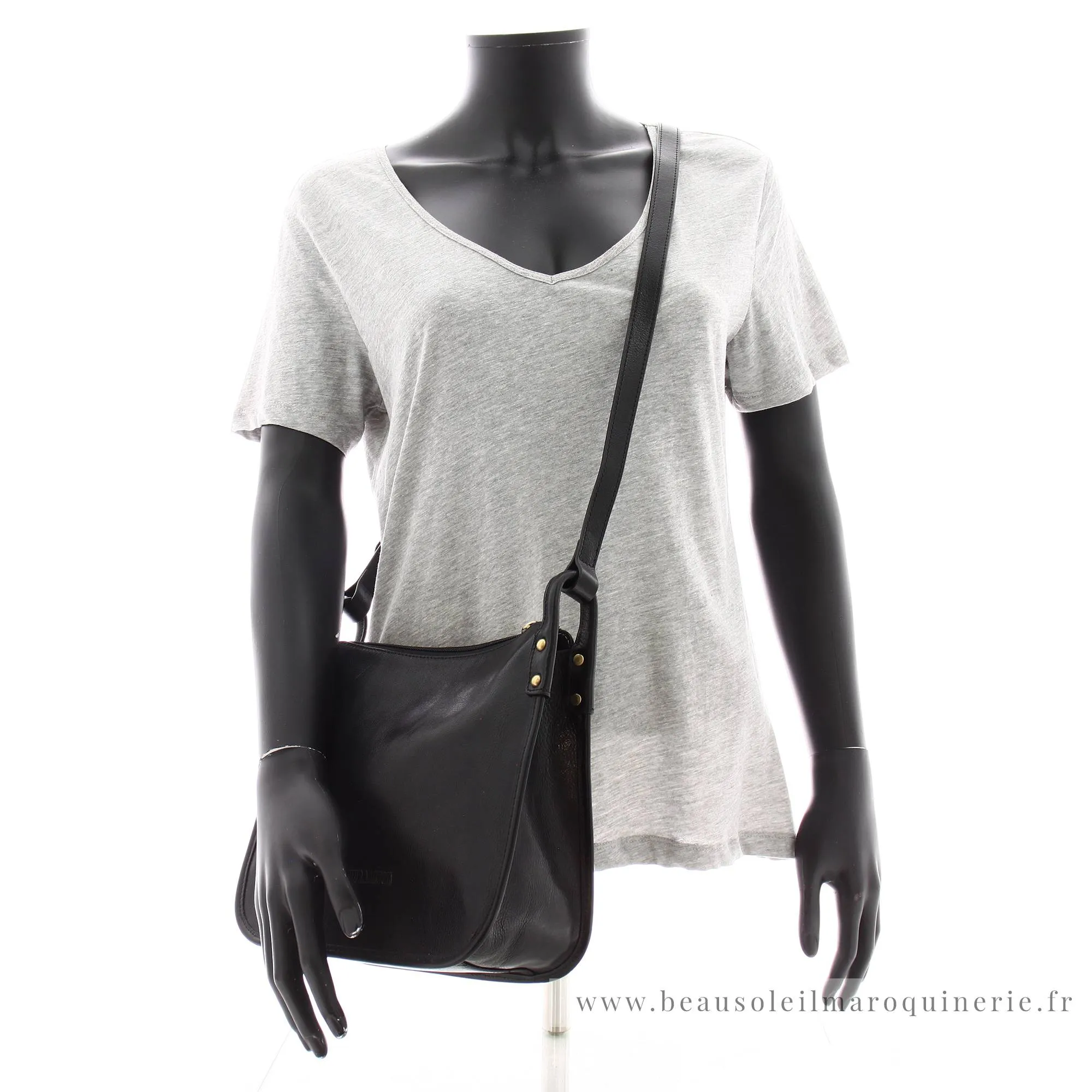 Sac Zippé Arthur & Aston Edith Travers en Cuir A123-03