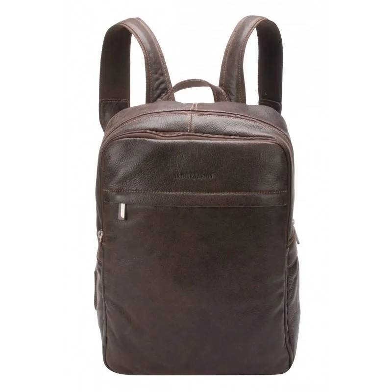 Sac à dos rectangulaire cuir destroy 62-1065 Arthur et Aston Cristiano