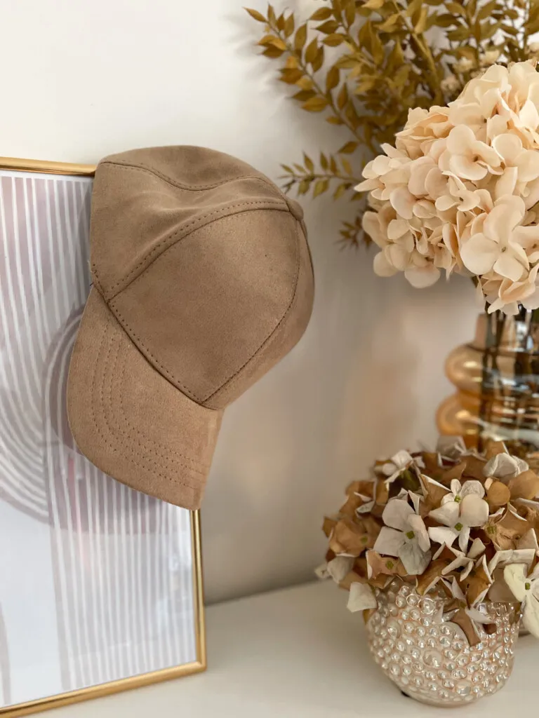 Siena casquette suédine taupe