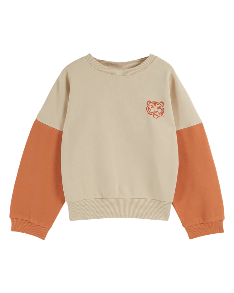 Sweat bicolore
