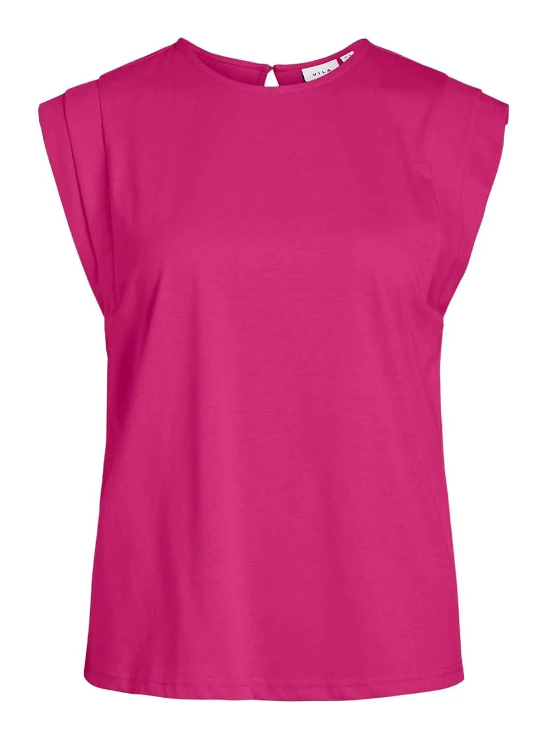 T-Shirt Vila Visinata Top Rosa pour Femme