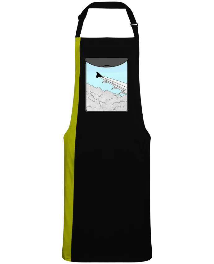 Tablier bicolore Avion par  Sazuka