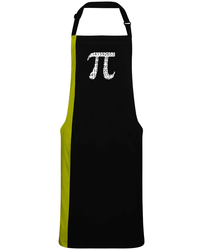 Tablier bicolore Logo Pi par  tunetoo