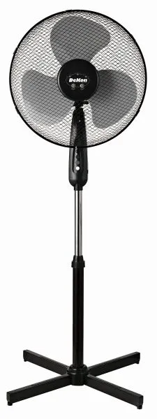 Ventilateur sur pied DeKon Stratos noir environ 39 cm W 419 acheter à bas prix 