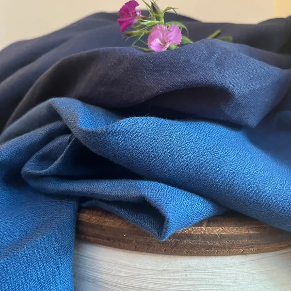 Veste Kimono Aiko lins bleus